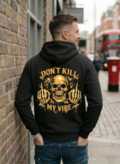 Customized kill my vibe Hoodies