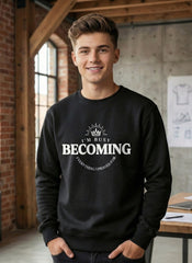 Customized I’m Busy Becoming Everything I Prayed For sweat shirt
