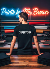 Customized Supervisor T Shirt