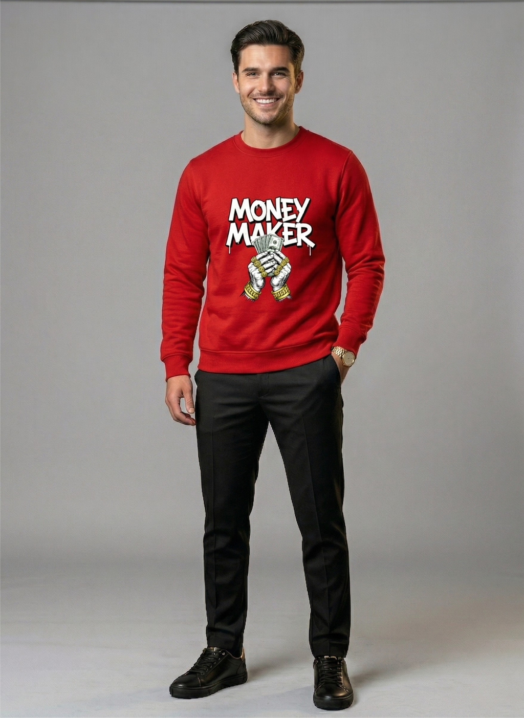 Customized Money Maker Sweat shirt
