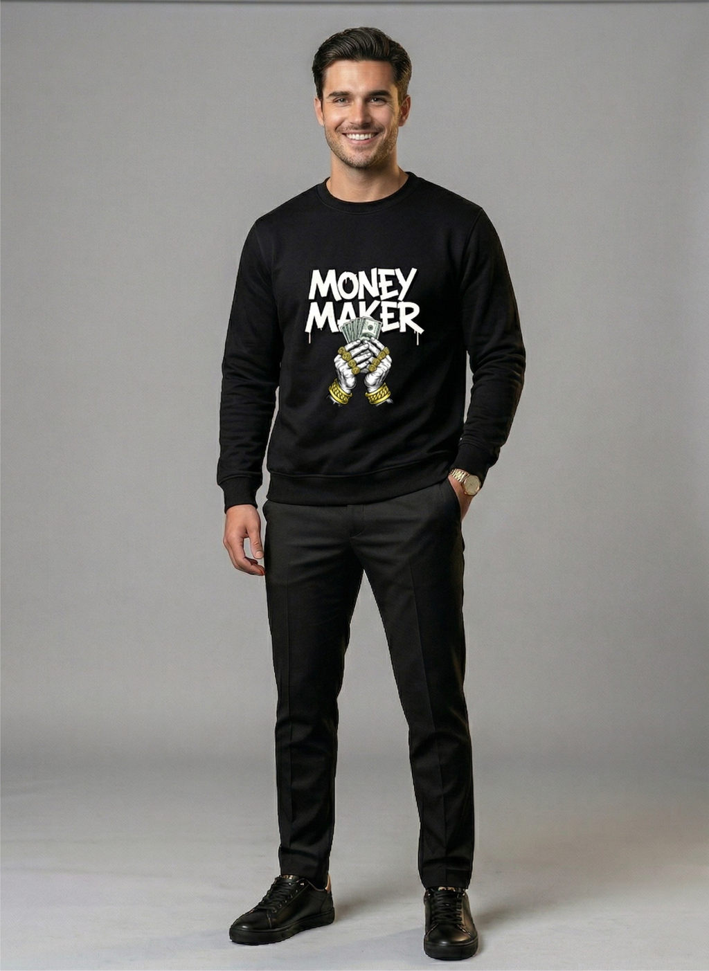 Customized Money Maker Sweat shirt