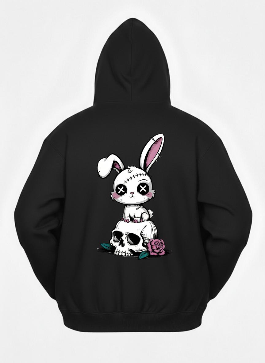 Pastel Goth Rabbit Hoodies