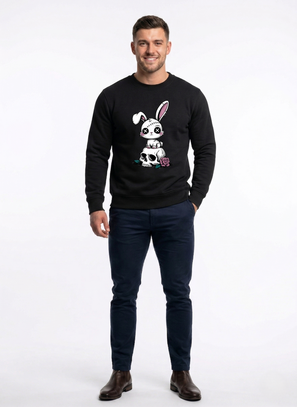 Pastel Goth Rabbit sweatshirt