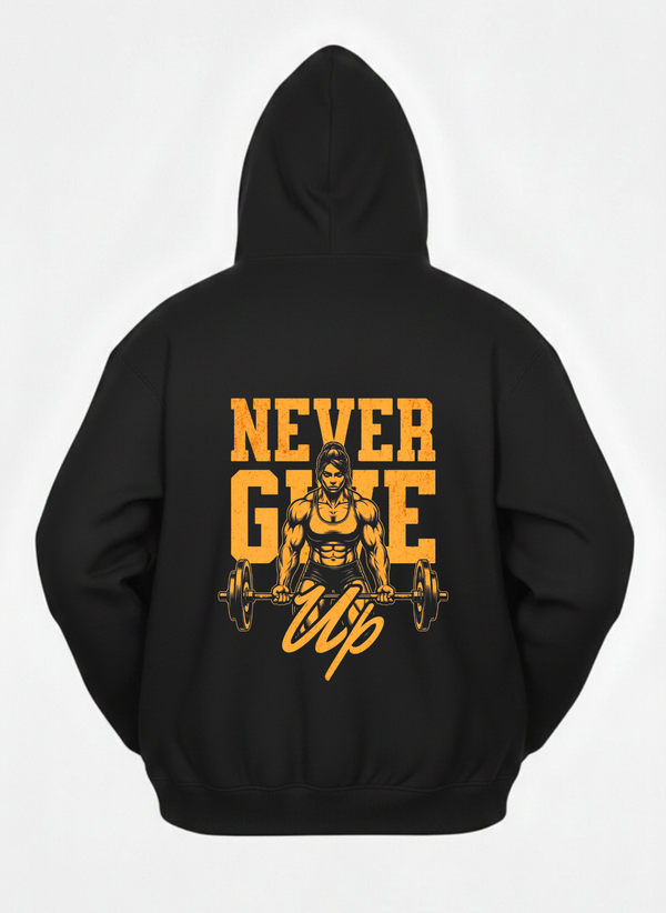 Never Give up Hoodies
