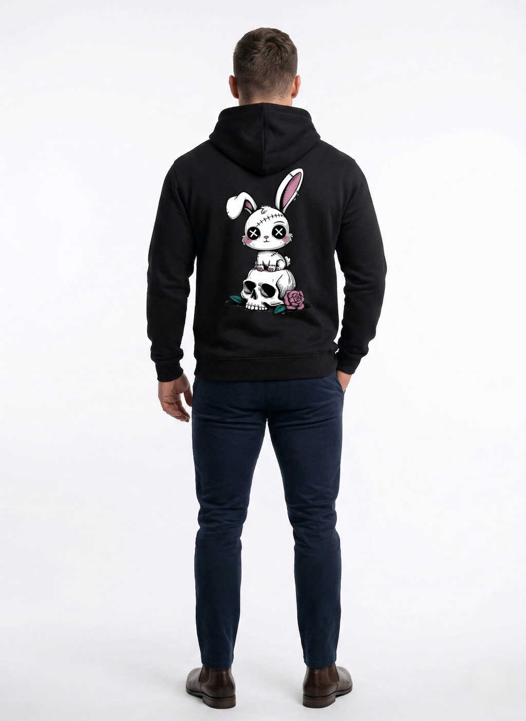 Pastel Goth Rabbit Hoodies