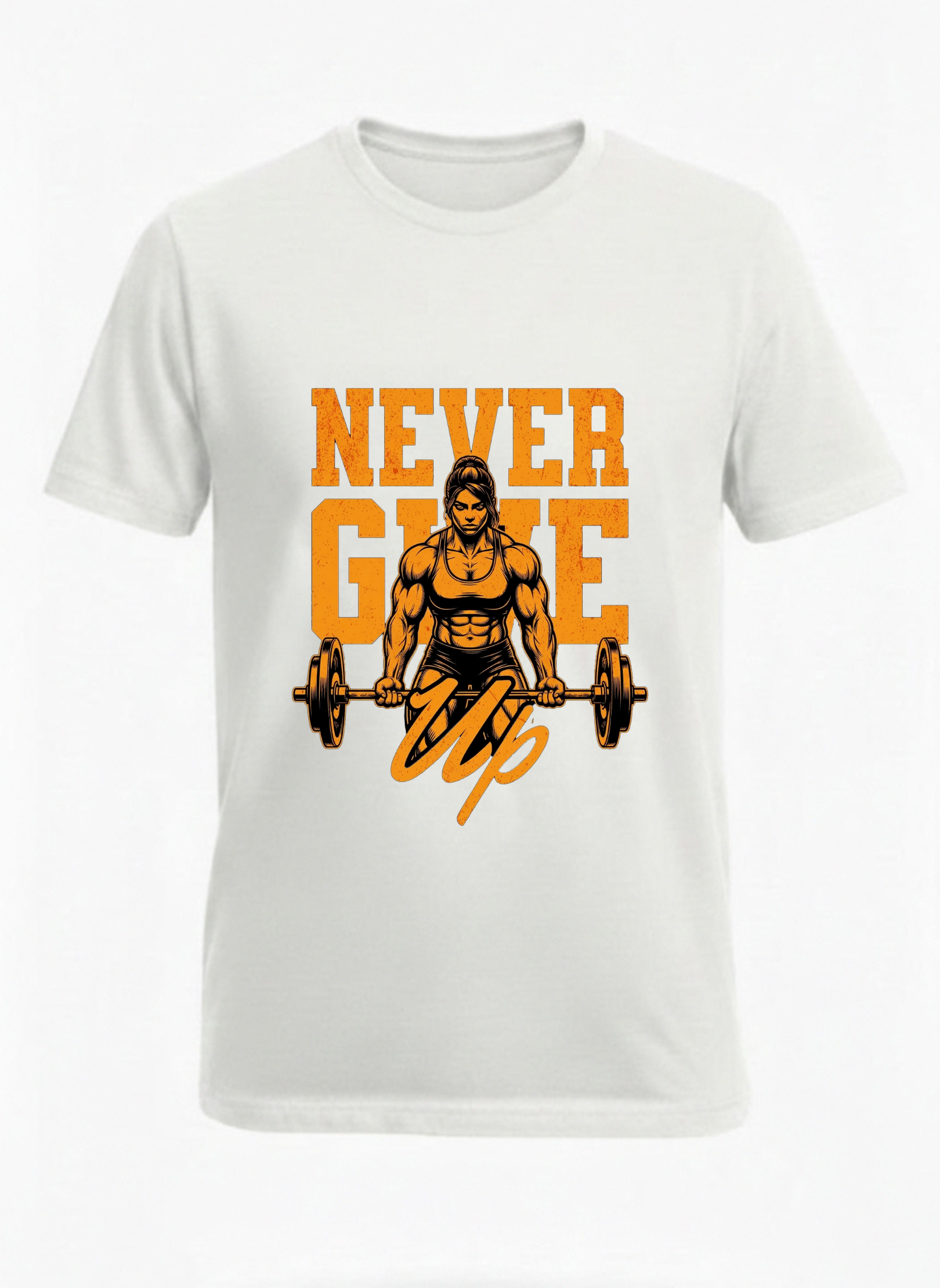 Never Give up t shirt