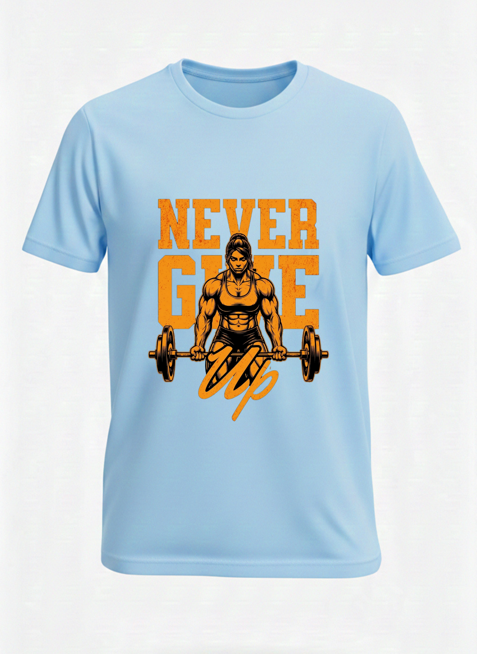 Never Give up t shirt