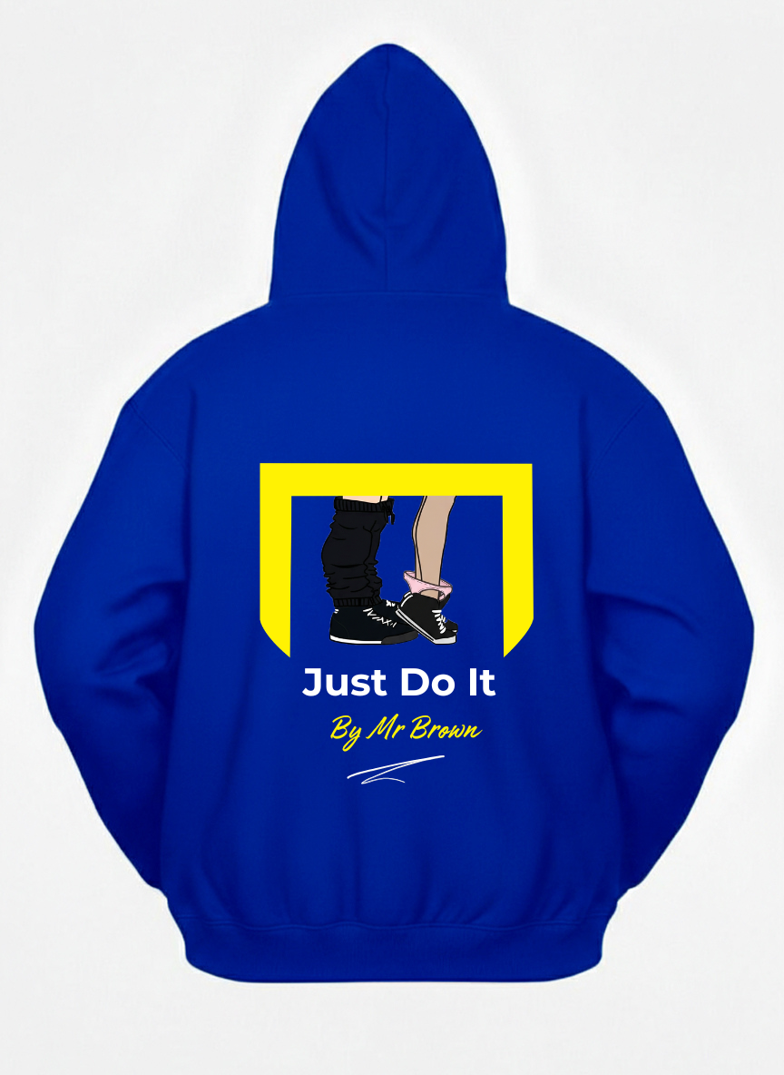 Just Do It by Mr Brown Hoodies