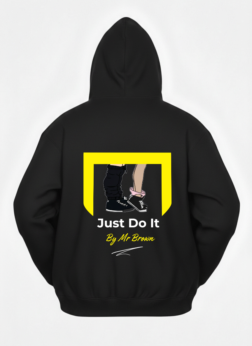 Just Do It by Mr Brown Hoodies