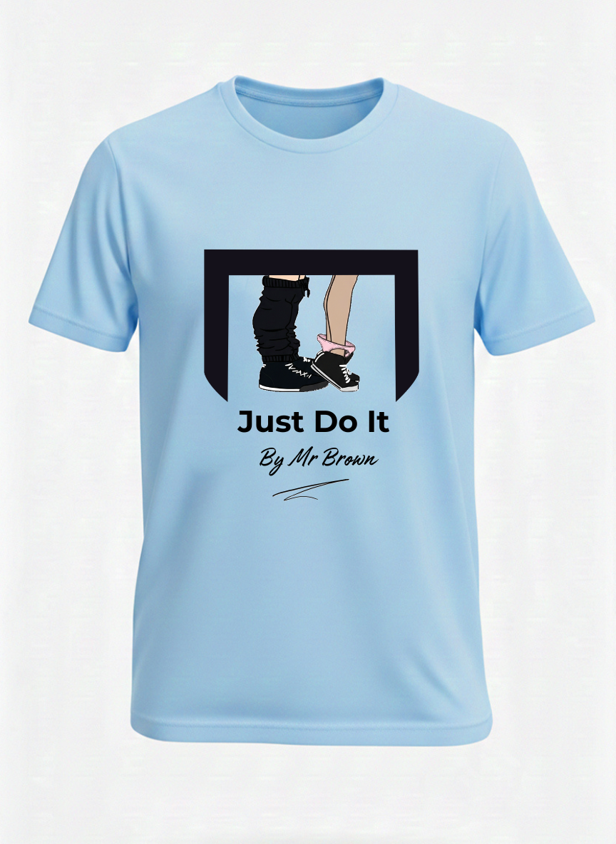 Just Do It by Mr Brown t shirt