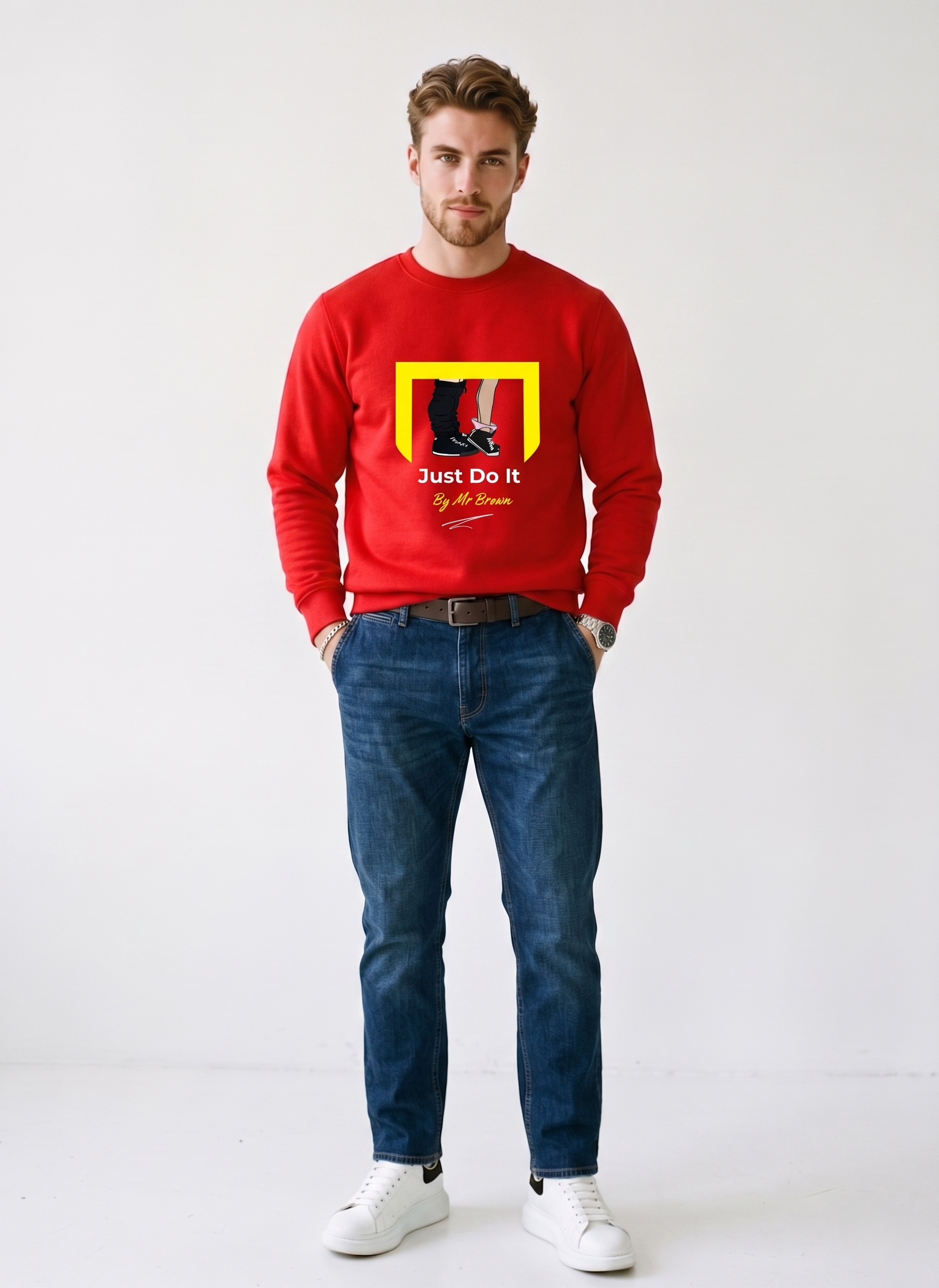 Just Do It by Mr Brown sweatshirt