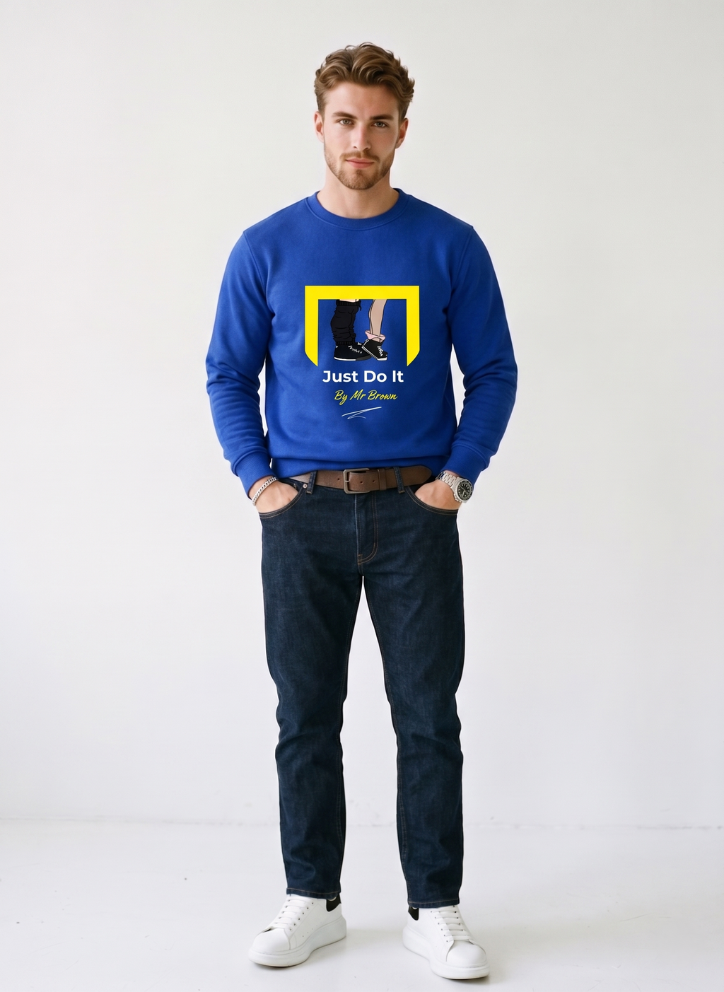 Just Do It by Mr Brown sweatshirt