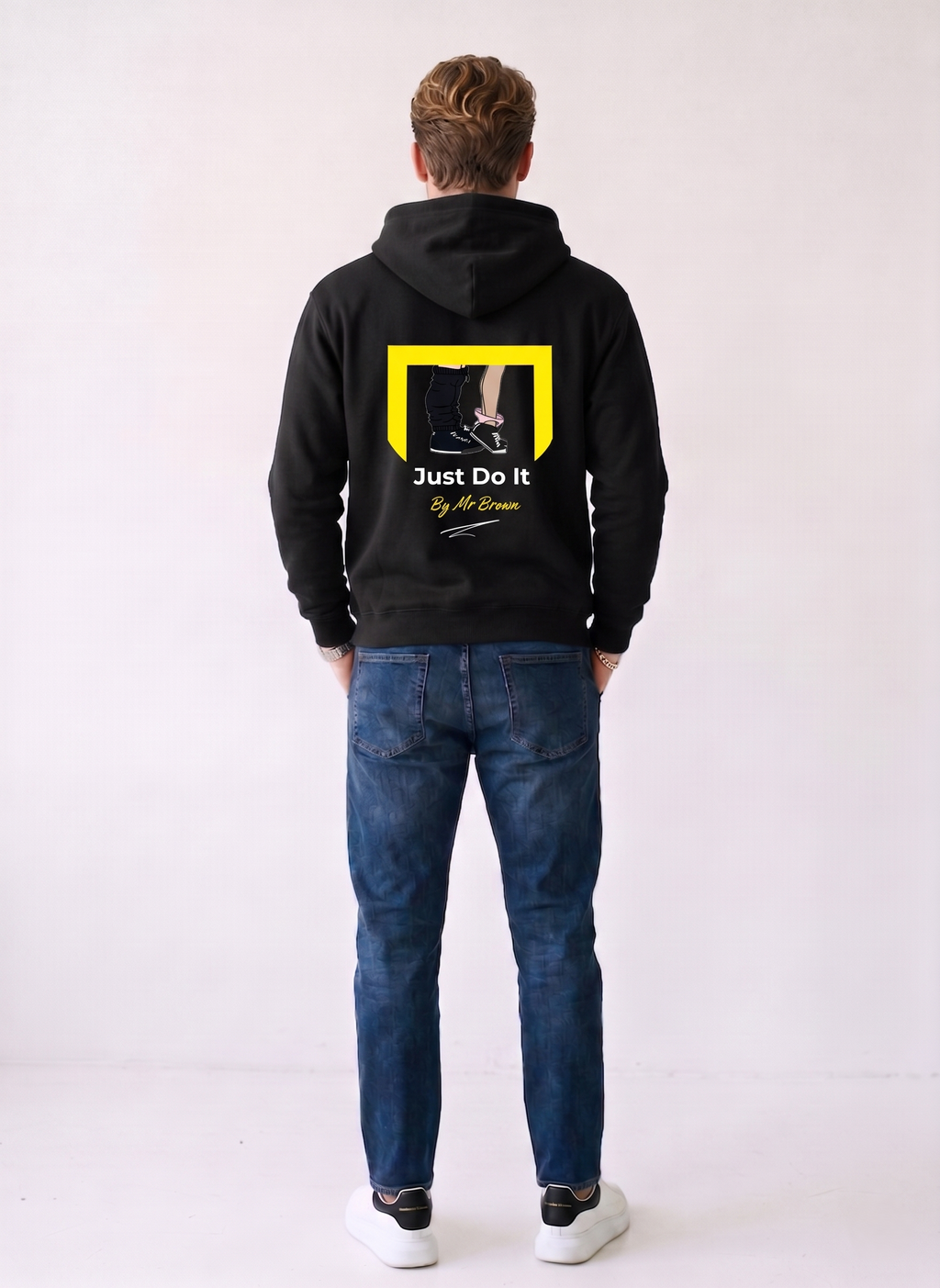 Just Do It by Mr Brown Hoodies