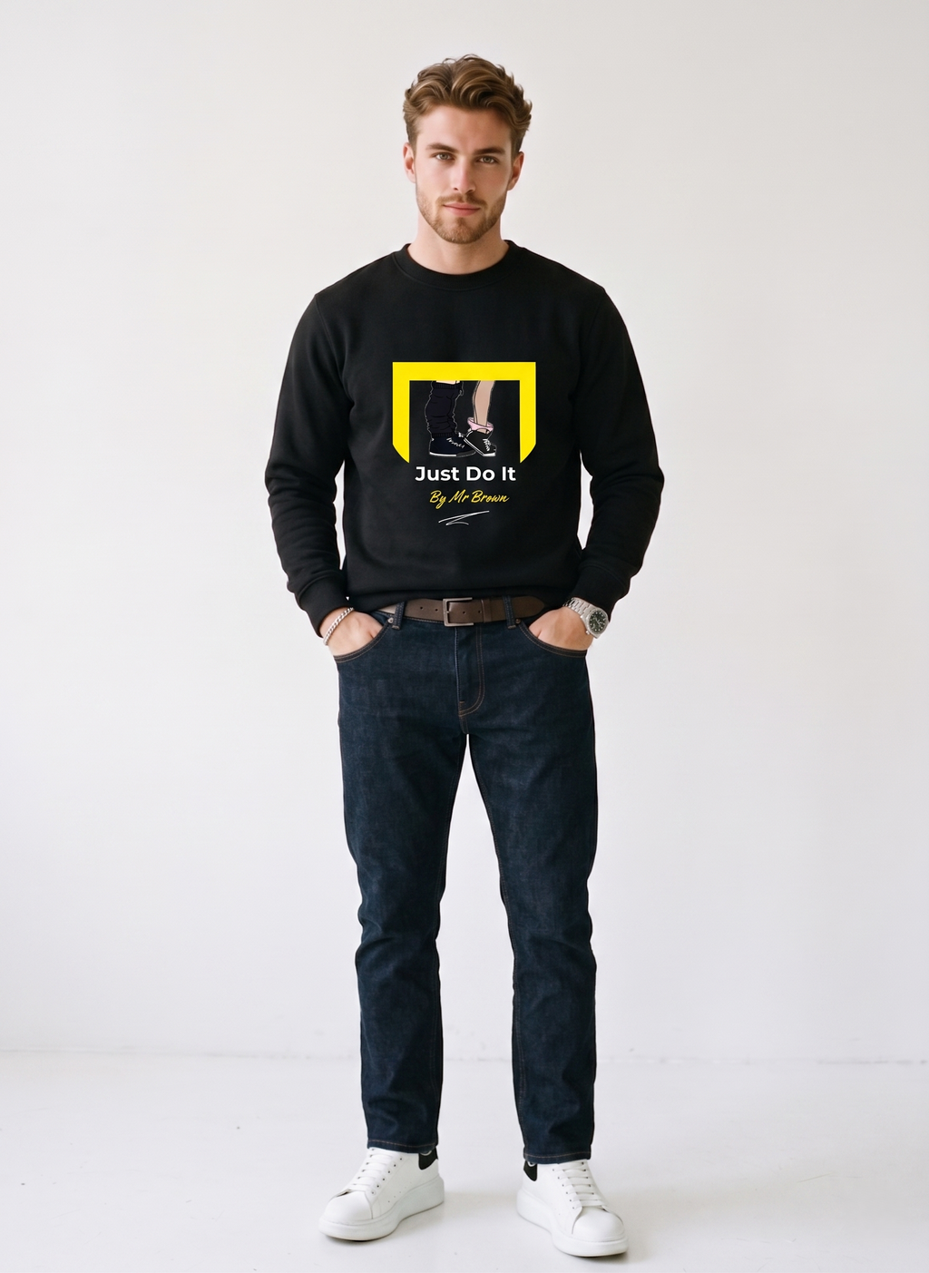 Just Do It by Mr Brown sweatshirt
