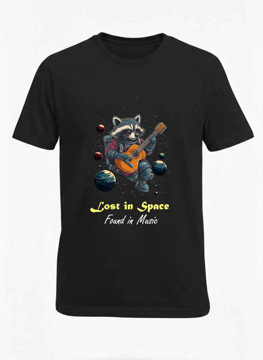Lost In Space Found in Music t shirt