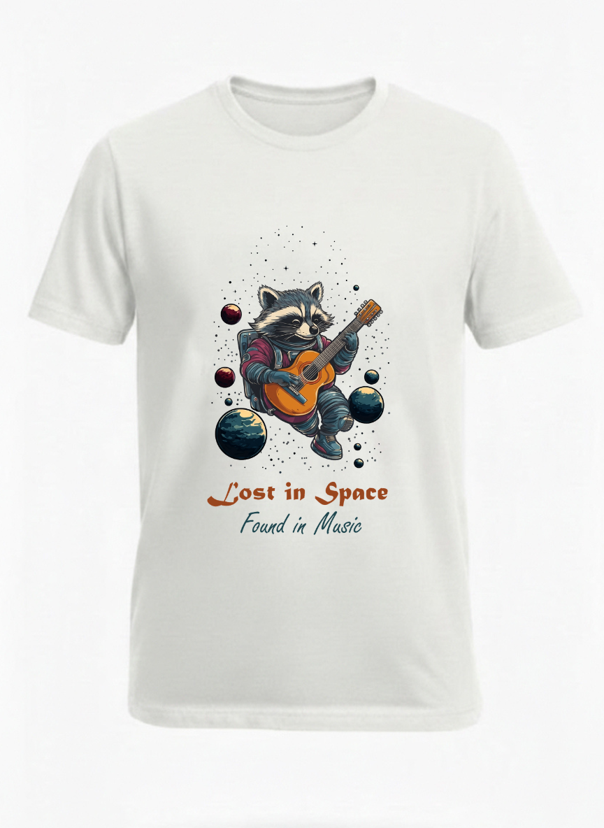 Lost In Space Found in Music t shirt