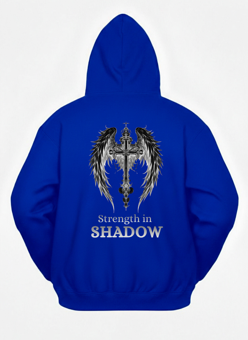 Strength in Shadow Hoodies