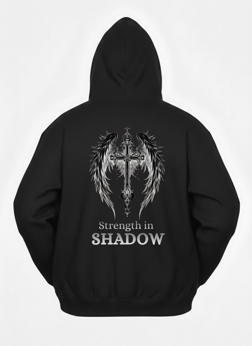Strength in Shadow Hoodies