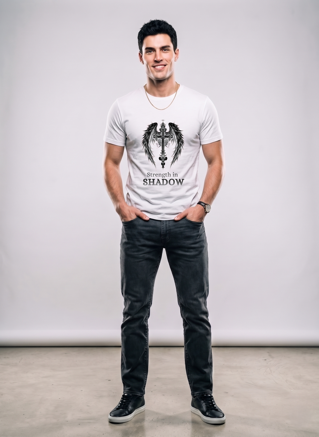 Strength in Shadow t shirt