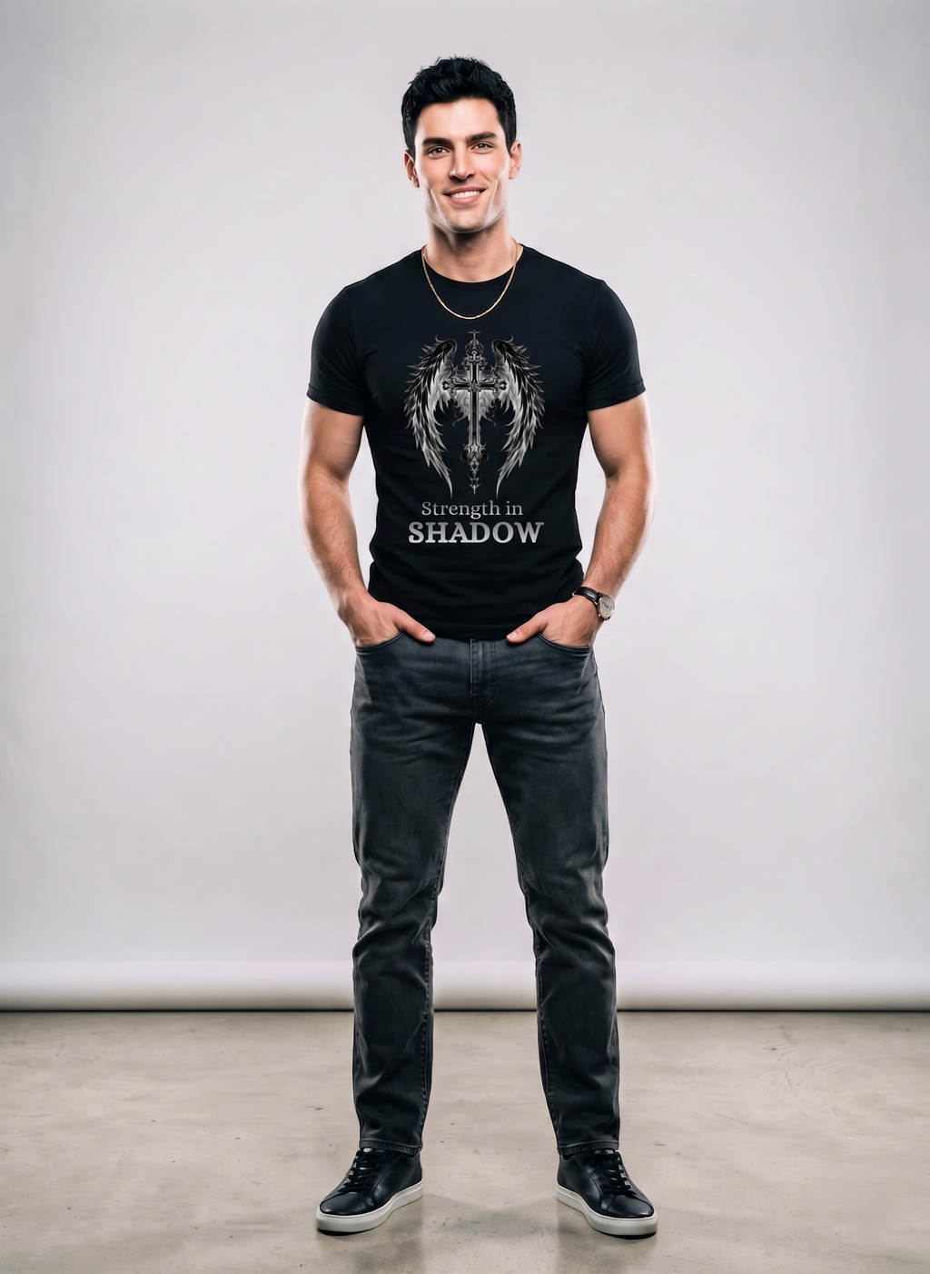 Strength in Shadow t shirt