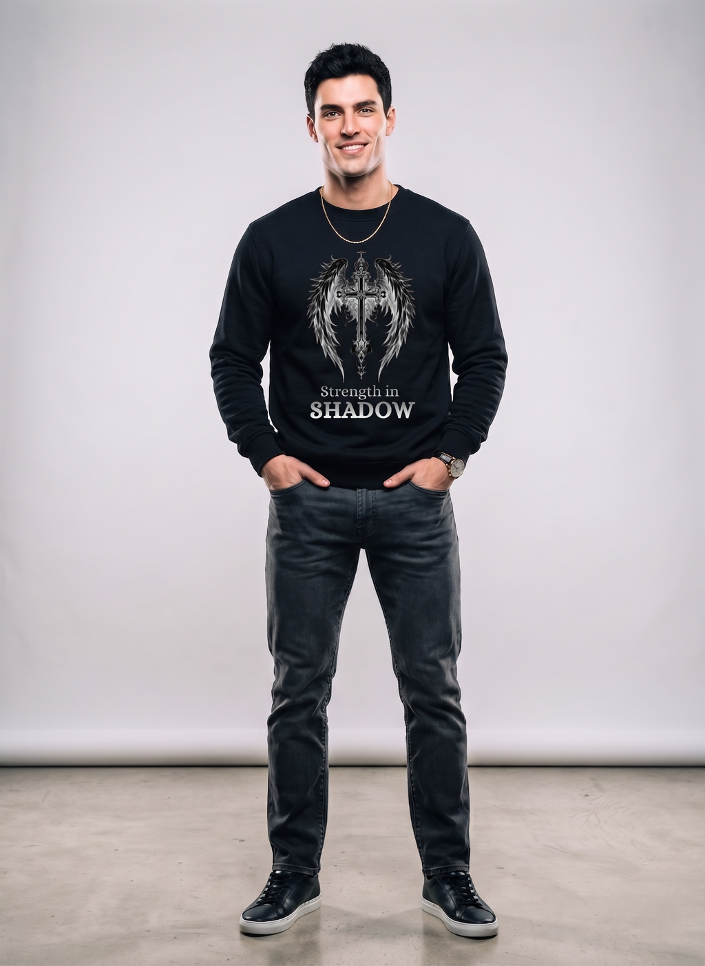 Strength in Shadow sweatshirt