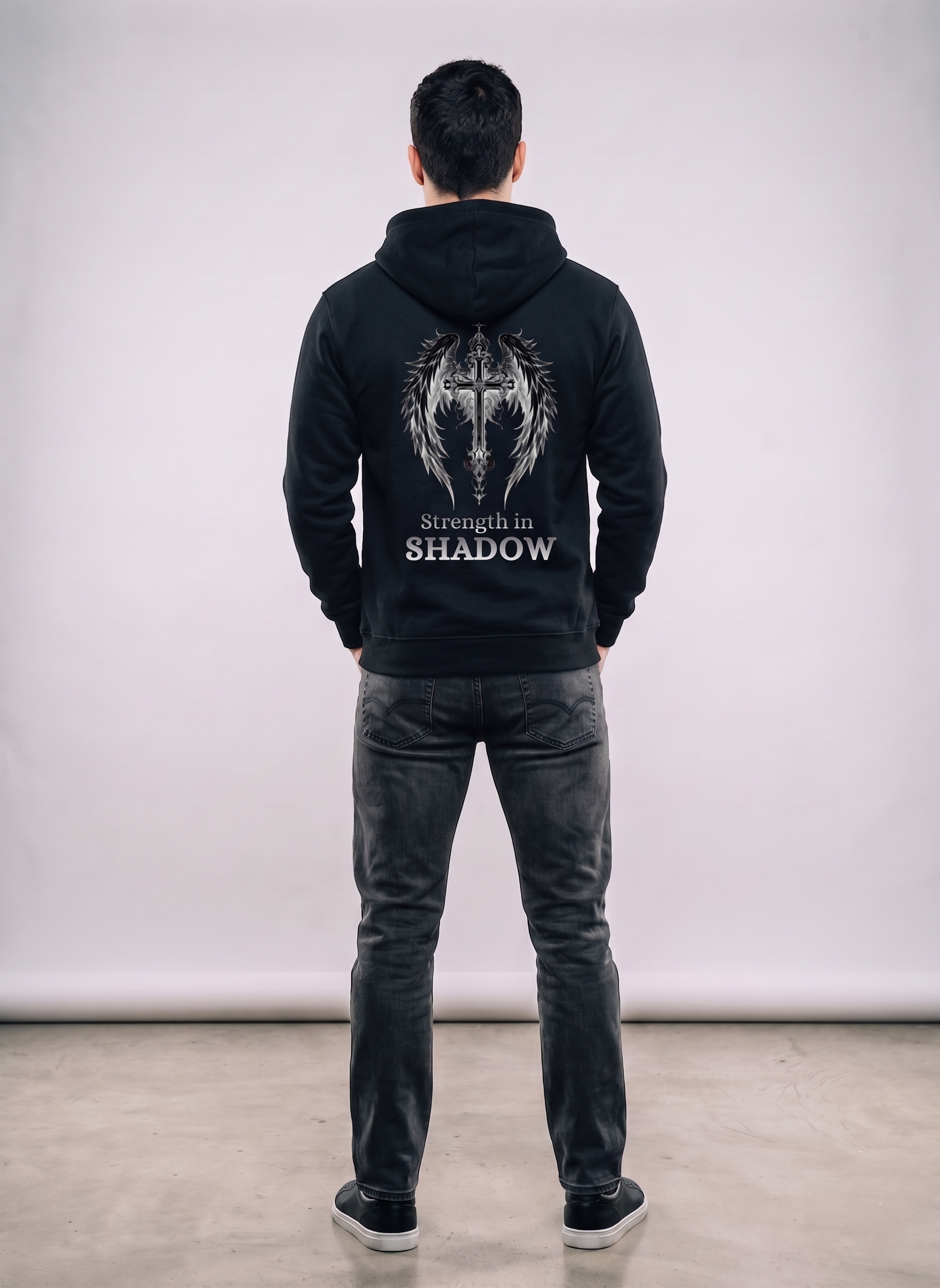 Strength in Shadow Hoodies