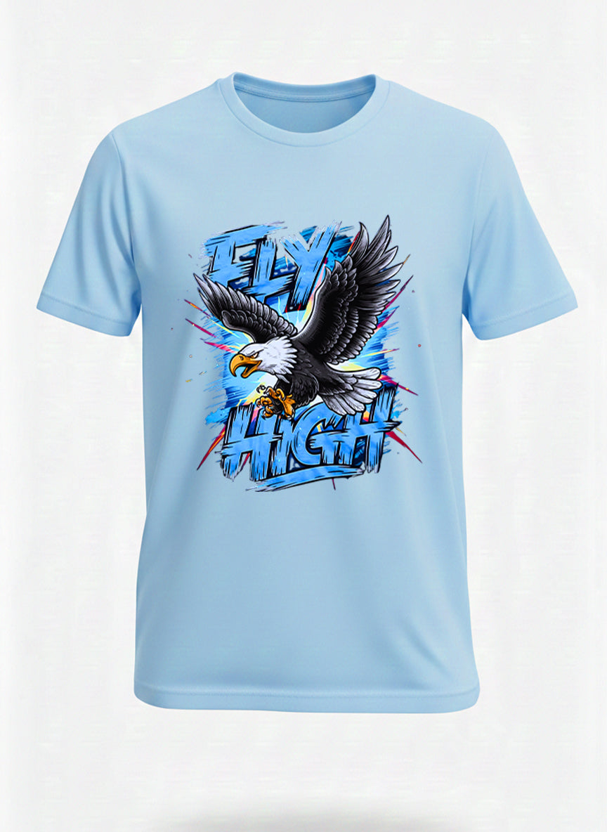 Customized fly high t shirt