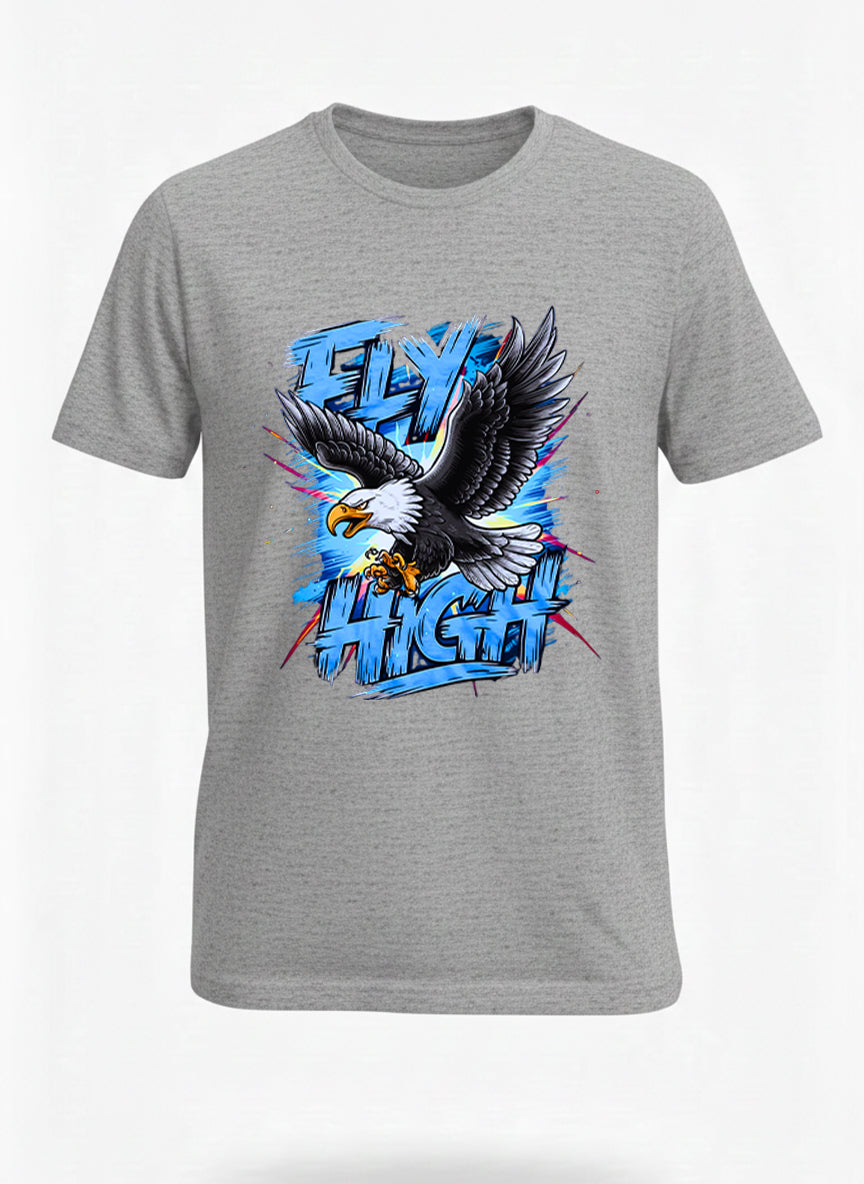 Customized fly high t shirt
