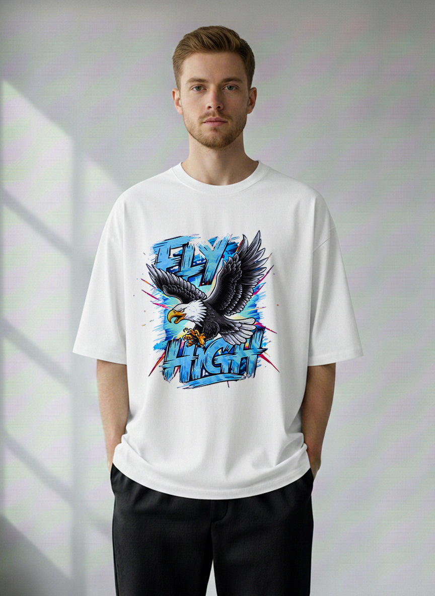 Customized fly high t shirt
