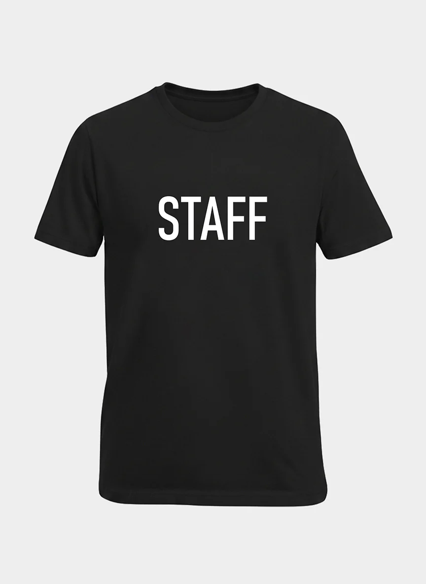 Customized Staff T Shirt