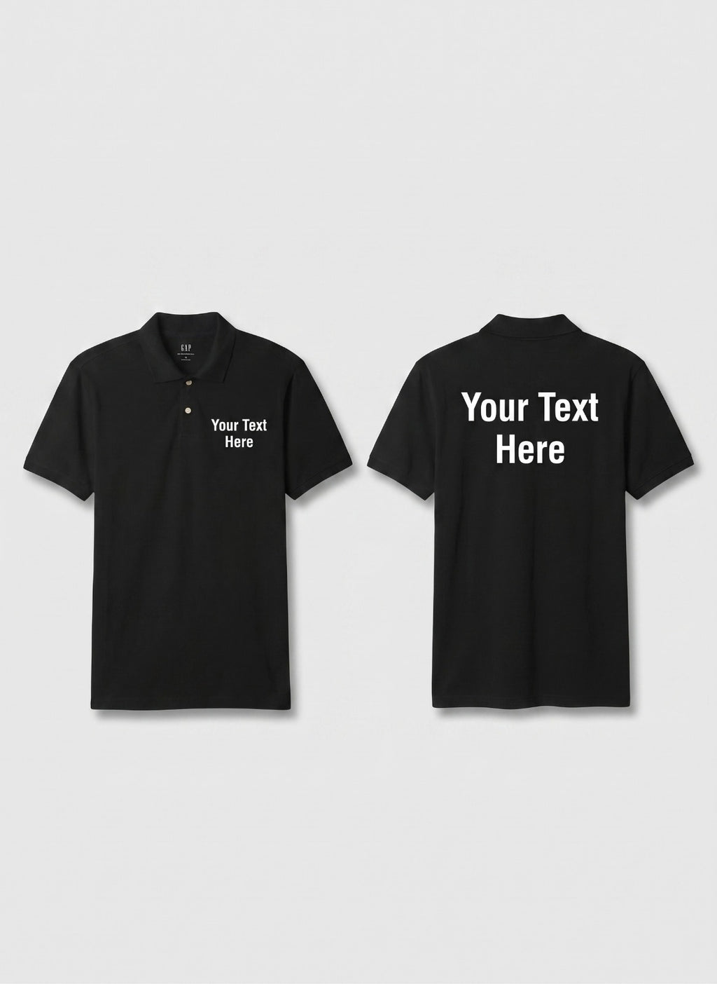 Costumized Logo Polo T Shirt