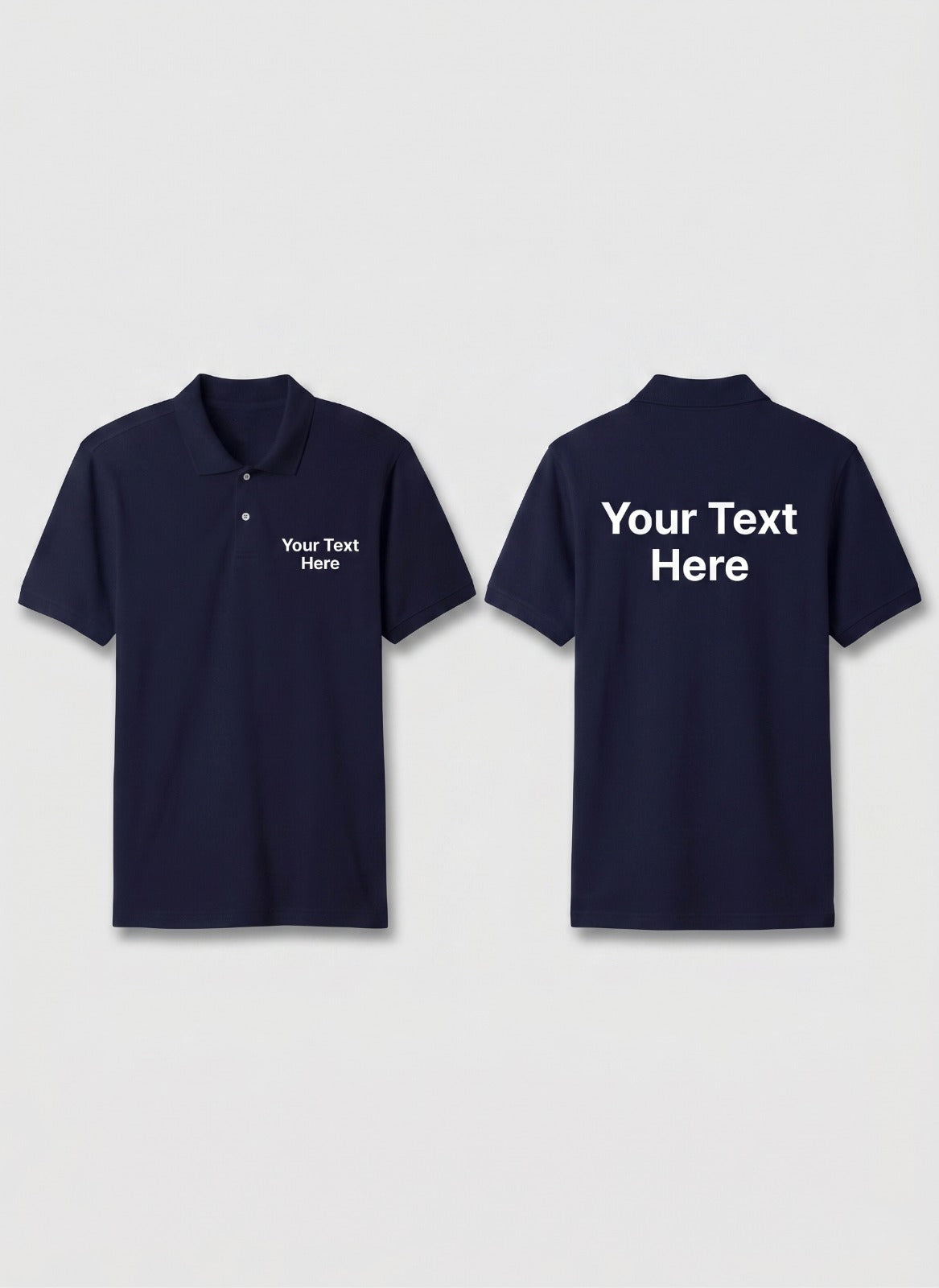 Costumized Logo Polo T Shirt