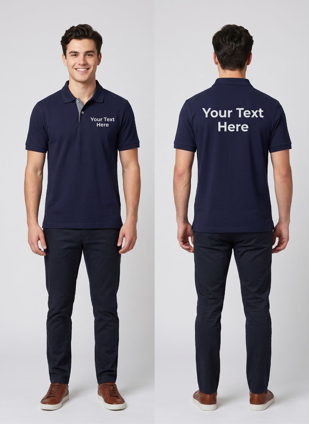 Costumized Logo Polo T Shirt