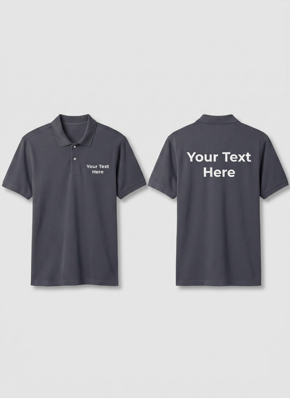 Costumized Logo Polo T Shirt