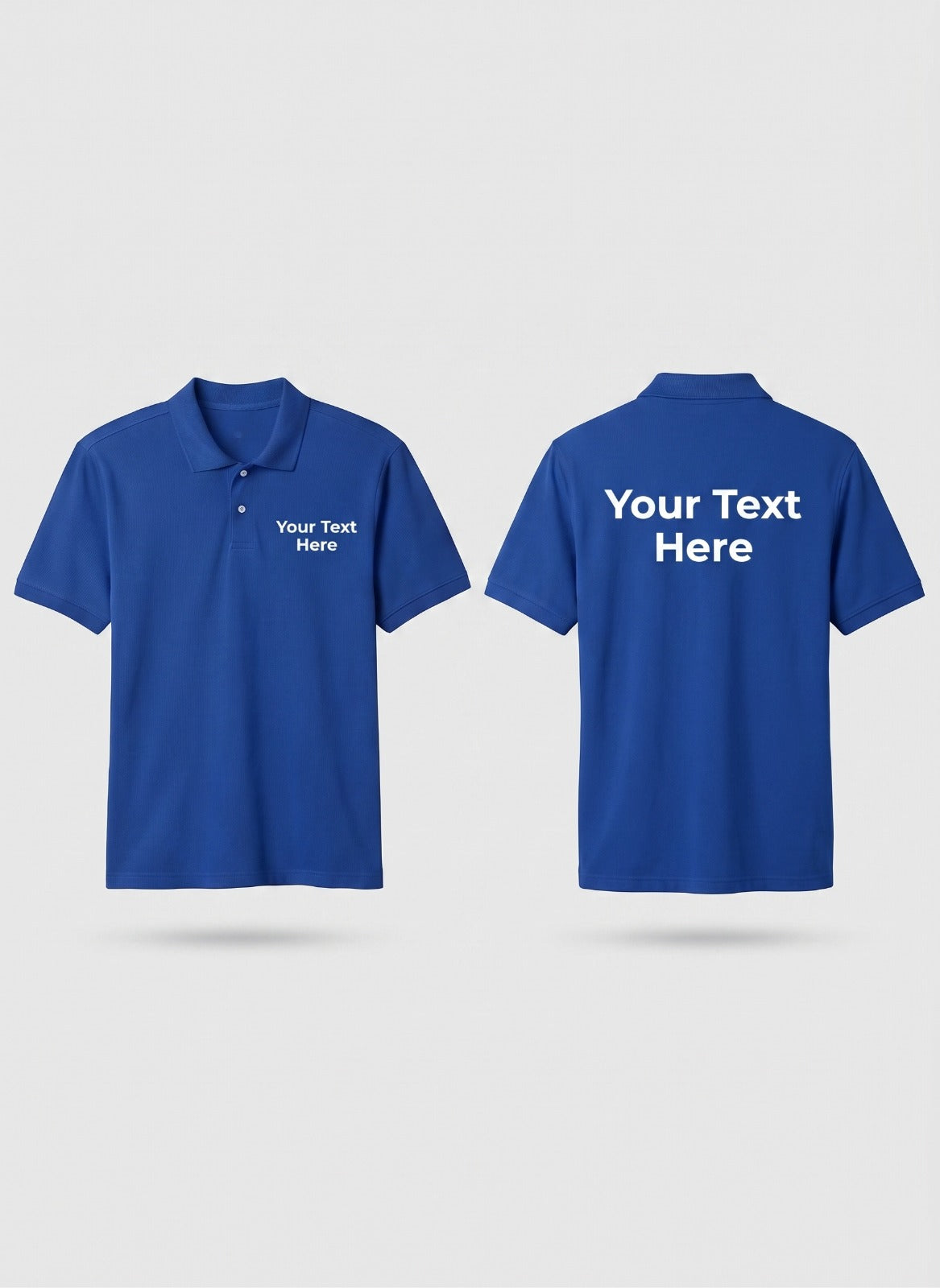 Costumized Logo Polo T Shirt