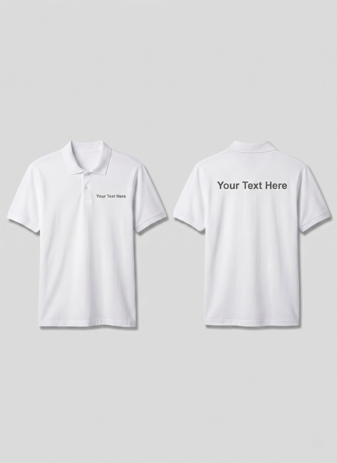 Costumized Logo Polo T Shirt