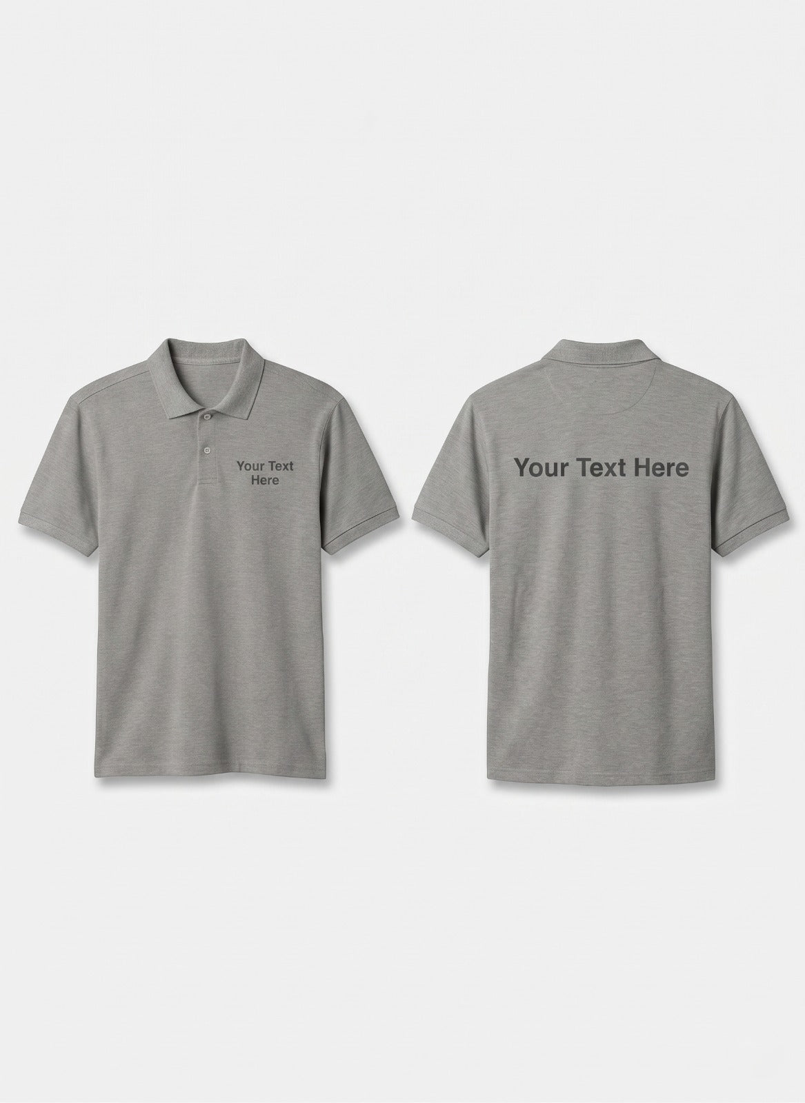 Costumized Logo Polo T Shirt