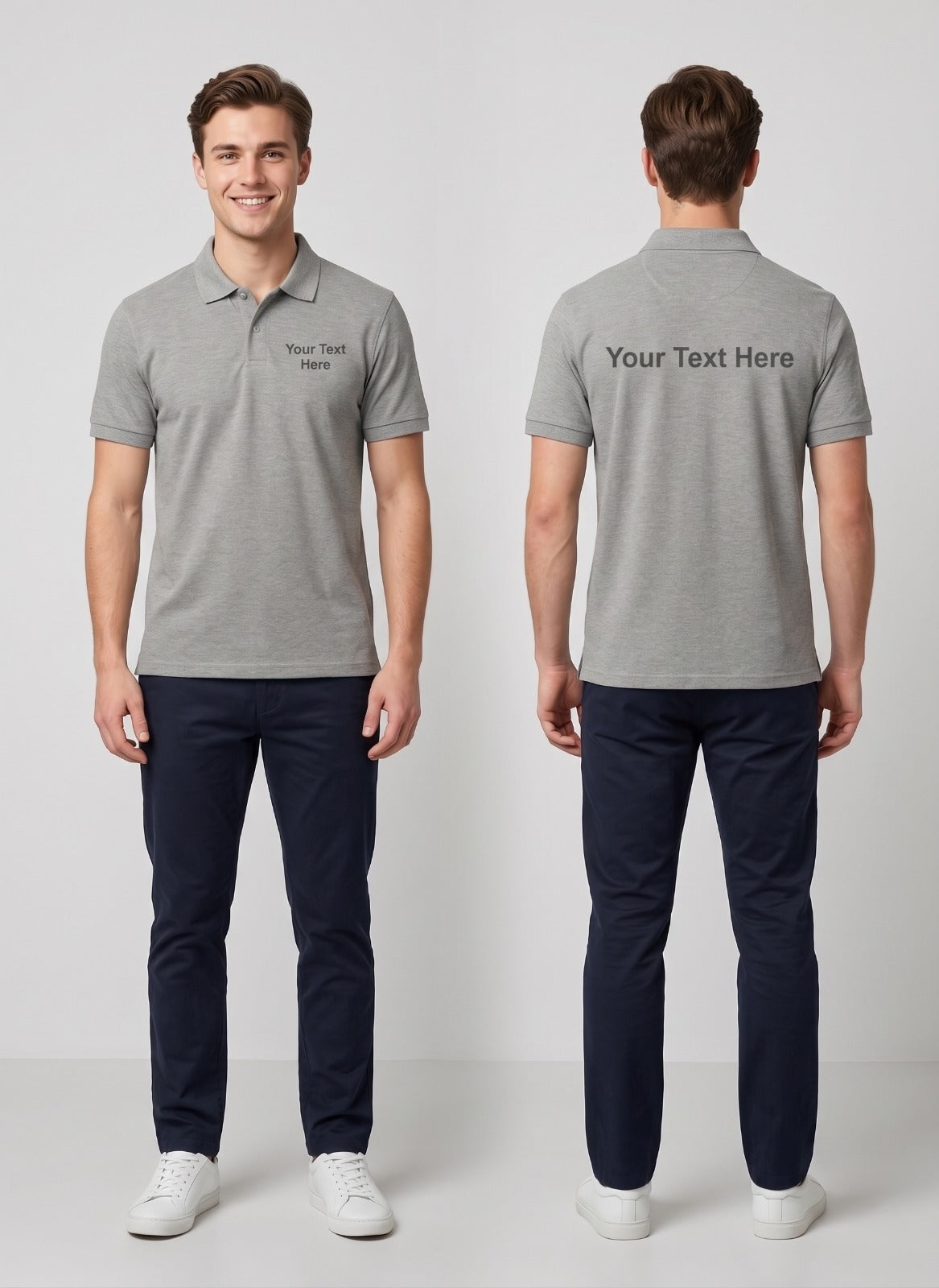 Costumized Logo Polo T Shirt