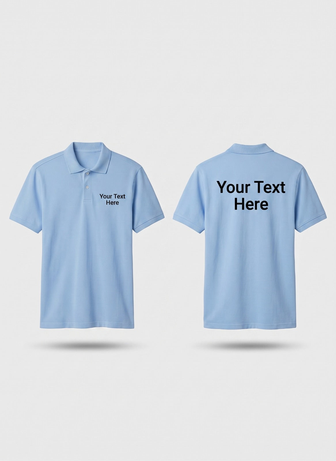 Costumized Logo Polo T Shirt