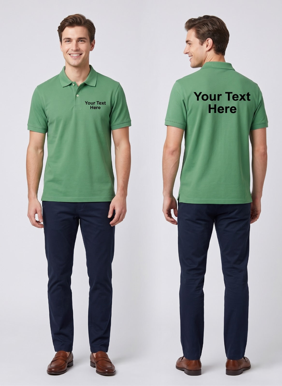 Costumized Logo Polo T Shirt