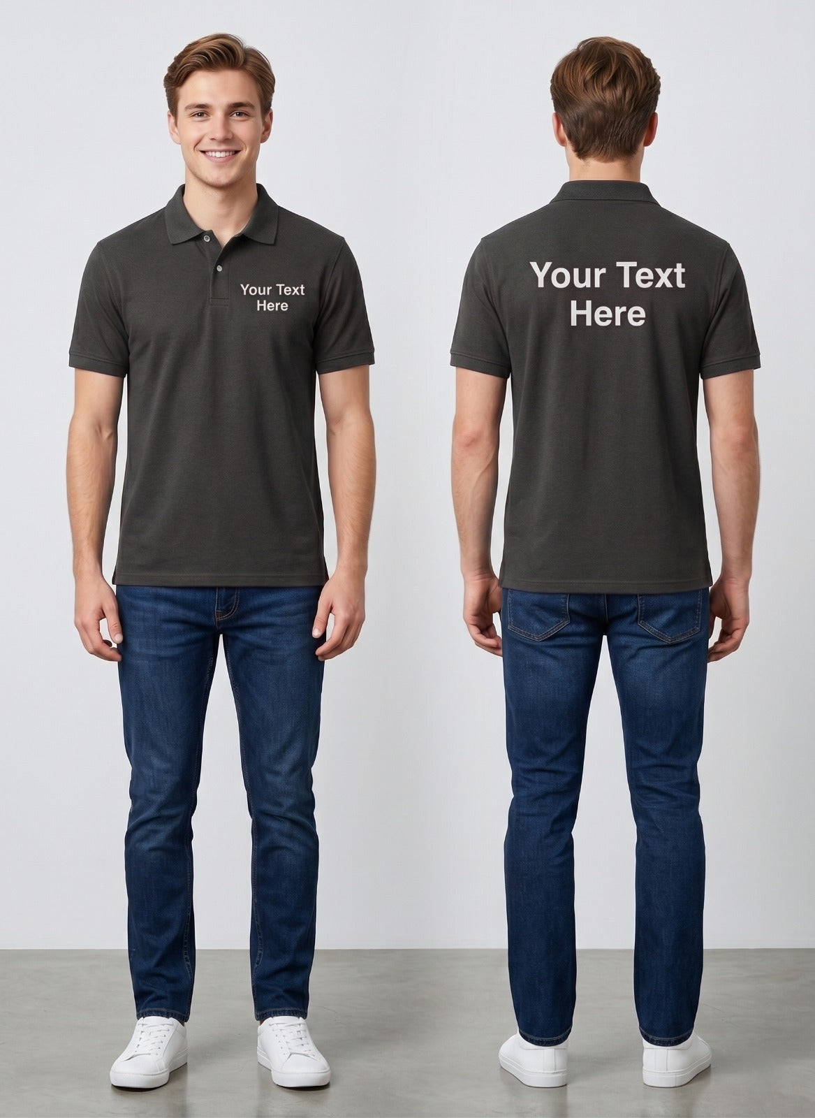 Costumized Logo Polo T Shirt