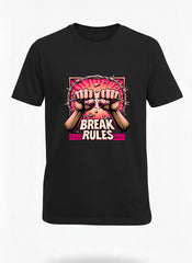Customized break and rules t shirt