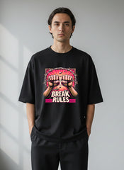 Customized break and rules t shirt