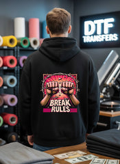 Customized Break Rules Hoodies
