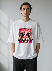 Customized break and rules t shirt